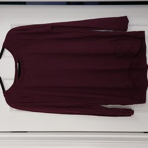 Threads 4 Thought Burgundy Tunic Pullover Size XL